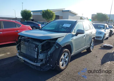 2020 Toyota Rav4 Hybrid Xle z USA, uszkodzony, nr VIN JTMRWRFV7LD068502